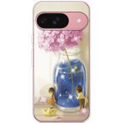 Чохол зі стразами для Google Pixel 10 Little Boy and Girl