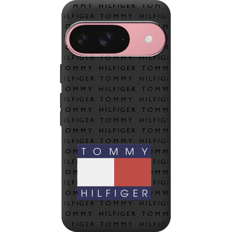 Чорний чохол BoxFace Google Pixel 10 Tommy Print