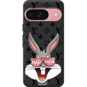 Чорний чохол BoxFace Google Pixel 10 looney bunny