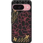 Чорний чохол BoxFace Google Pixel 10 FranceFlowers