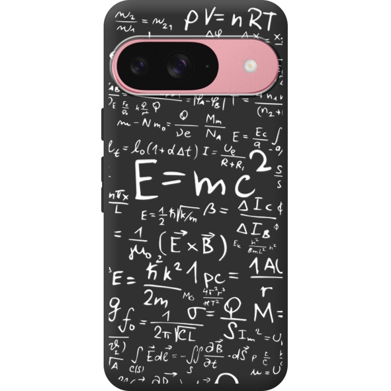 Чорний чохол BoxFace Google Pixel 10 E=mc2