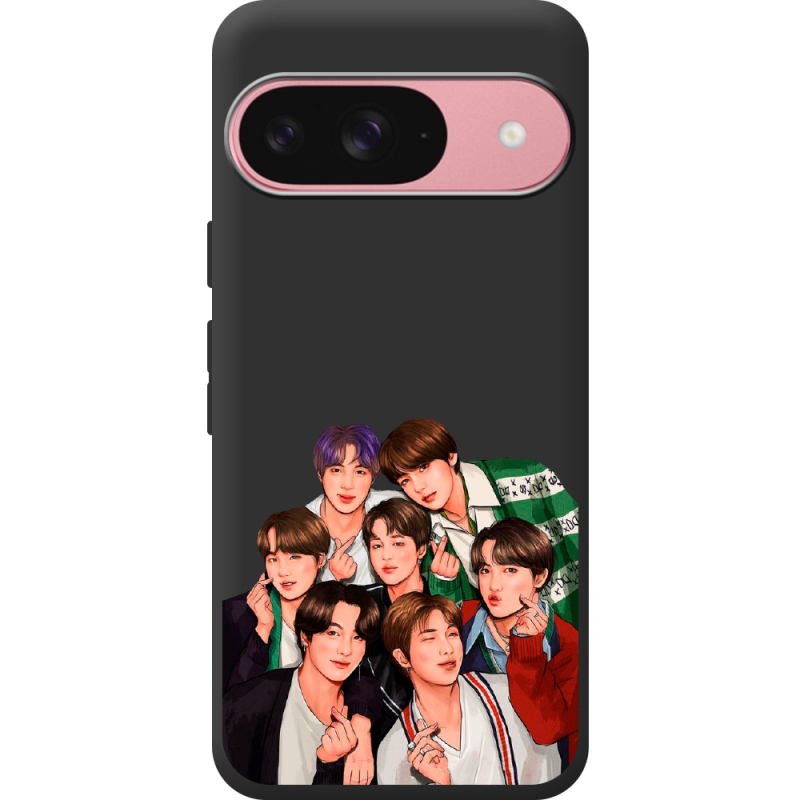 Чорний чохол BoxFace Google Pixel 10 BTS