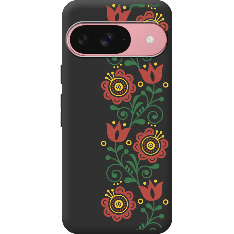 Чорний чохол BoxFace Google Pixel 10 Ethno