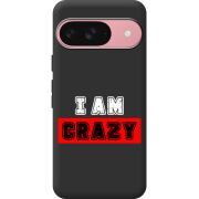 Чорний чохол BoxFace Google Pixel 10 I'm Crazy
