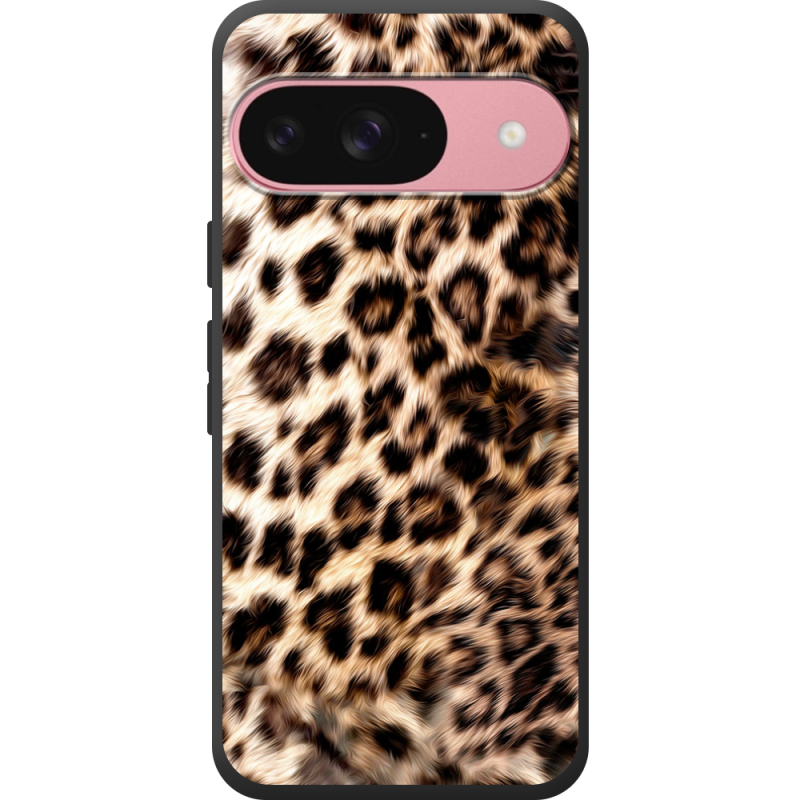 Чорний чохол BoxFace Google Pixel 10 Леопардовий