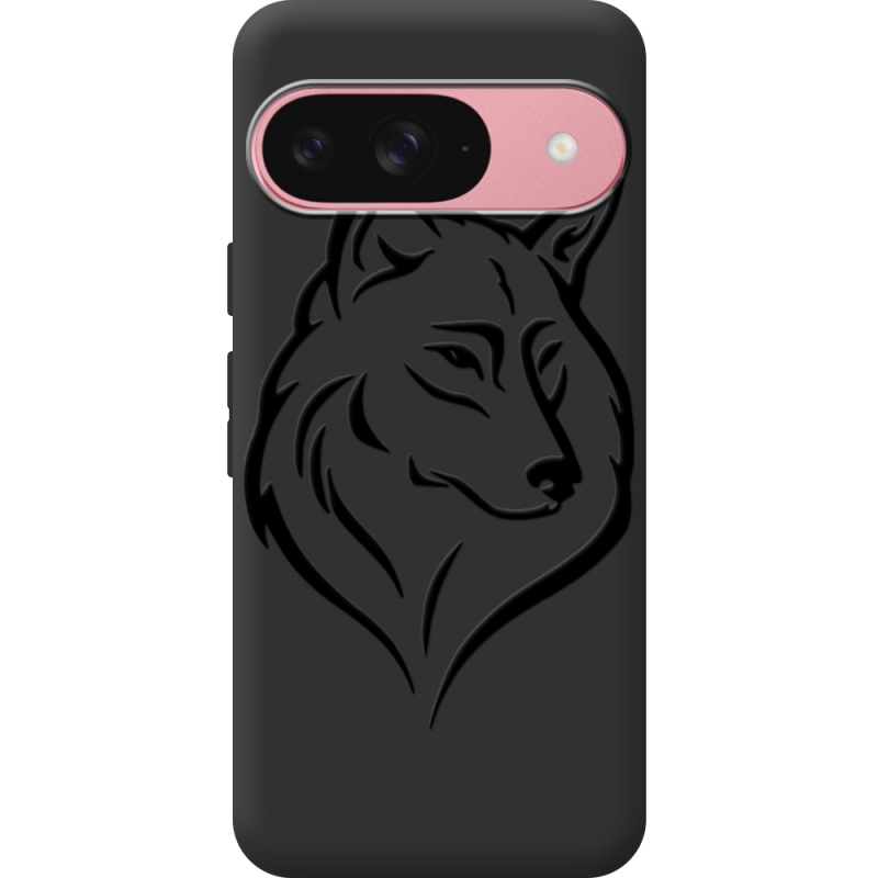 Чорний чохол BoxFace Google Pixel 10 Wolf