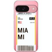 Прозорий чохол BoxFace Google Pixel 10 Ticket Miami