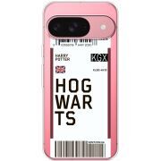 Прозорий чохол BoxFace Google Pixel 10 Ticket Hogwarts