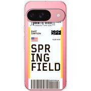 Прозорий чохол BoxFace Google Pixel 10 Ticket Springfield