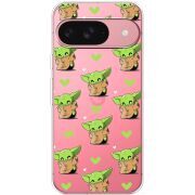 Прозорий чохол BoxFace Google Pixel 10 Pattern Baby Yoda