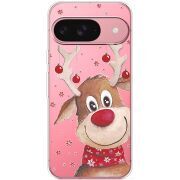 Прозорий чохол BoxFace Google Pixel 10 Winter Deer