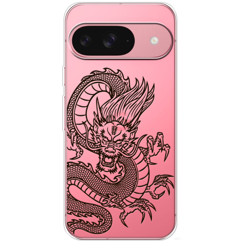 Прозорий чохол BoxFace Google Pixel 10 Chinese Dragon