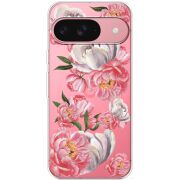 Прозорий чохол BoxFace Google Pixel 10 Peony Watercolor Style