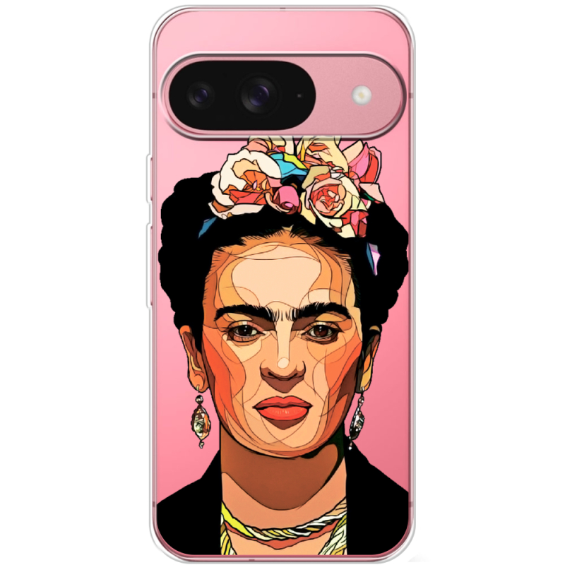 Прозорий чохол BoxFace Google Pixel 10 Фрида Кало
