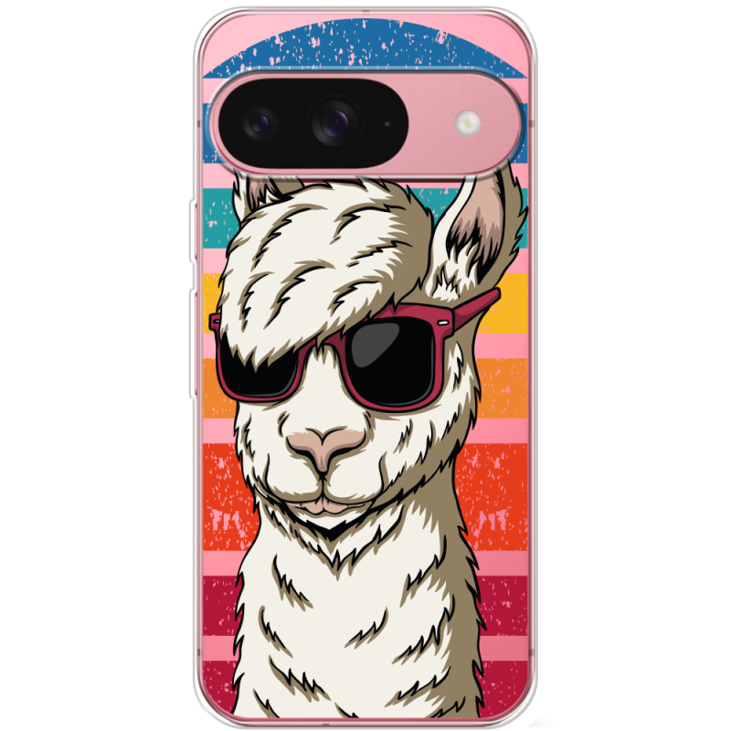 Прозорий чохол BoxFace Google Pixel 10 Стильна Лама