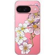 Прозорий чохол BoxFace Google Pixel 10 Cherry Blossom