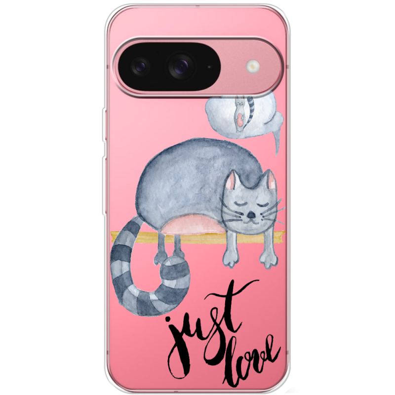 Прозорий чохол BoxFace Google Pixel 10 Just Love