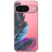 Прозорий чохол BoxFace Google Pixel 10 Feathers