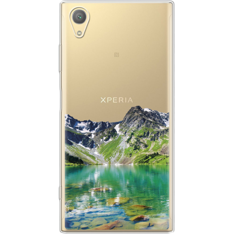 Прозрачный чехол Uprint Sony Xperia XA1 Plus G3412  Green Mountain