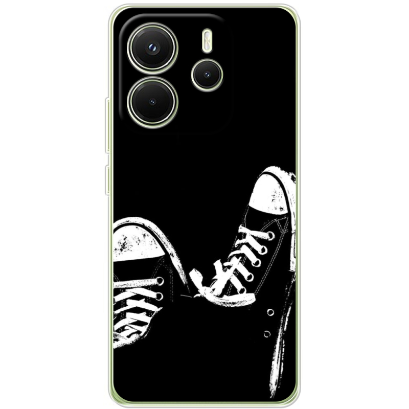 Чохол BoxFace Xiaomi Redmi Note 14 4G Global version Black Sneakers