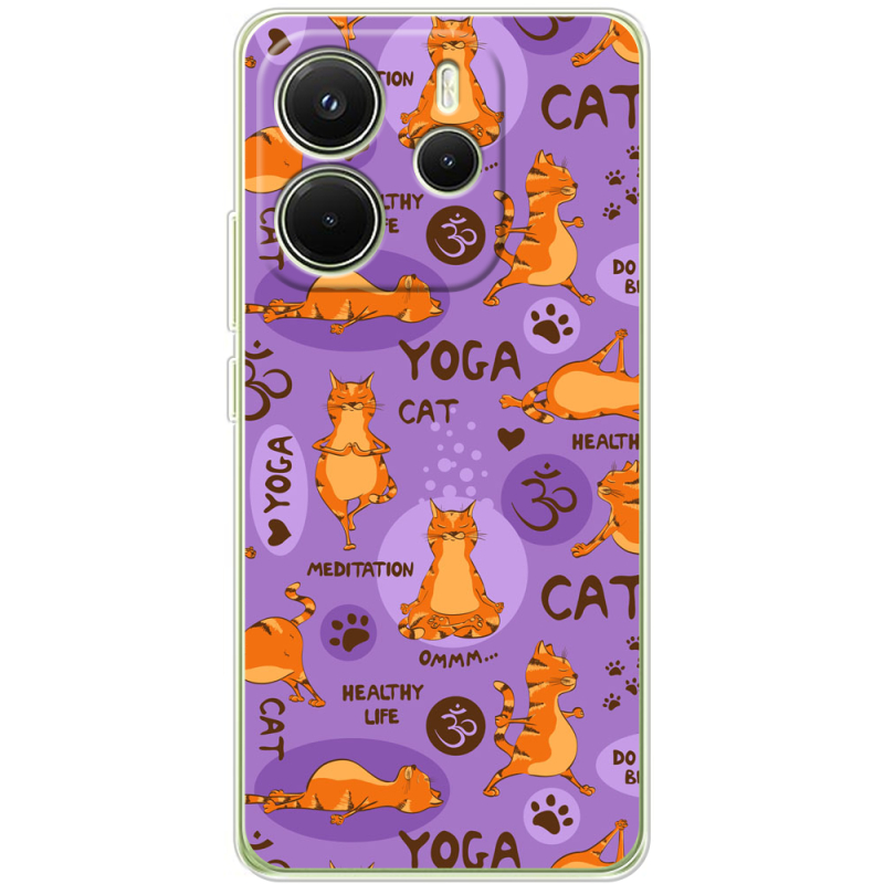 Чохол BoxFace Xiaomi Redmi Note 14 4G Global version Yoga Cat