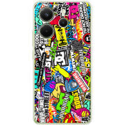 Чохол BoxFace Xiaomi Redmi Note 14 4G Global version Multicolored Inscriptions