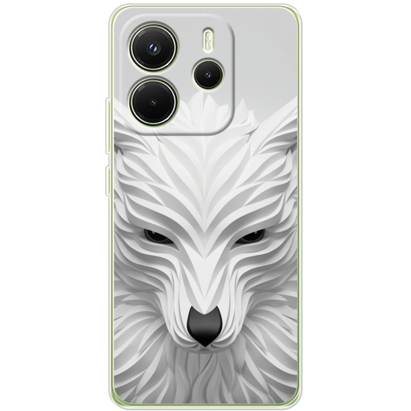 Чохол BoxFace Xiaomi Redmi Note 14 4G Global version White Wolf