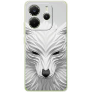 Чохол BoxFace Xiaomi Redmi Note 14 4G Global version White Wolf