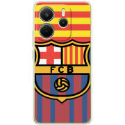 Чохол BoxFace Xiaomi Redmi Note 14 4G Global version FC Barsa