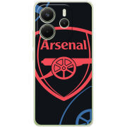 Чохол BoxFace Xiaomi Redmi Note 14 4G Global version Football Arsenal