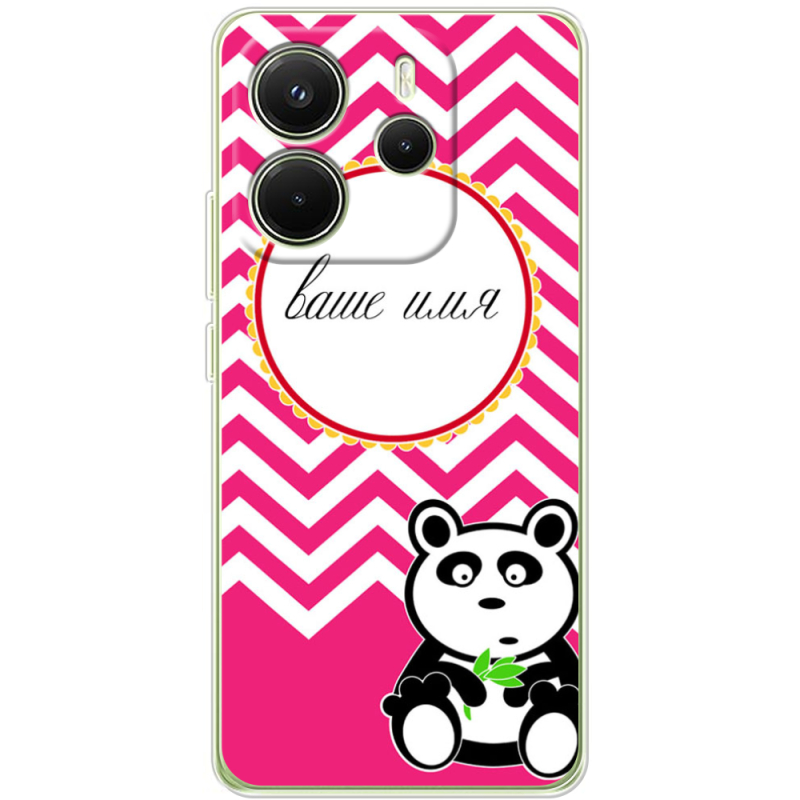 Чохол BoxFace Xiaomi Redmi Note 14 4G Global version Именной Panda