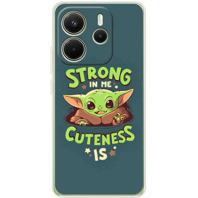 Чохол BoxFace Xiaomi Redmi Note 14 4G Global version Strong in me Cuteness is