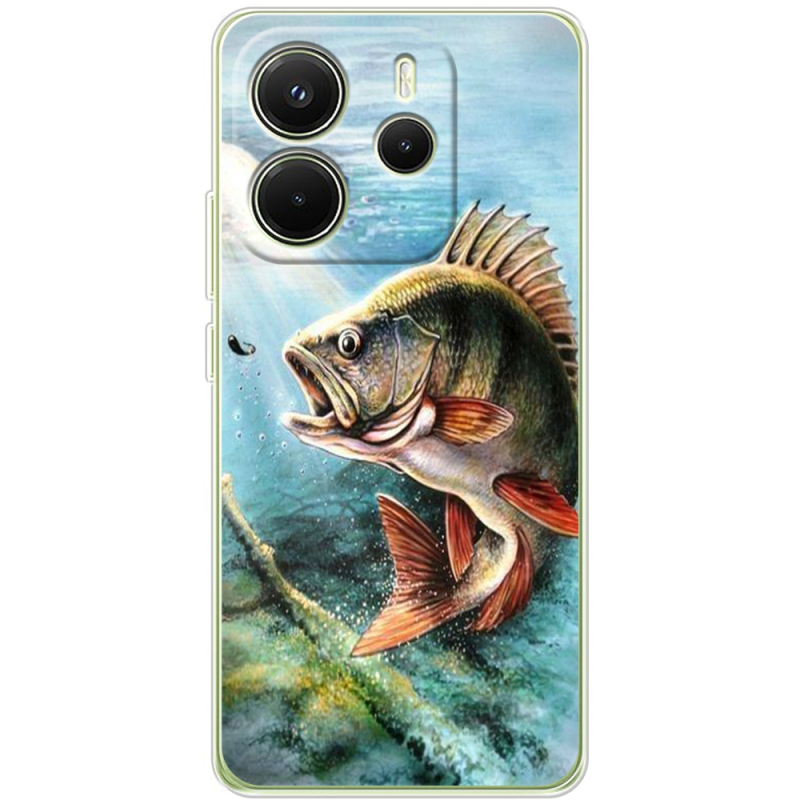 Чохол BoxFace Xiaomi Redmi Note 14 4G Global version Полосатый Бандит