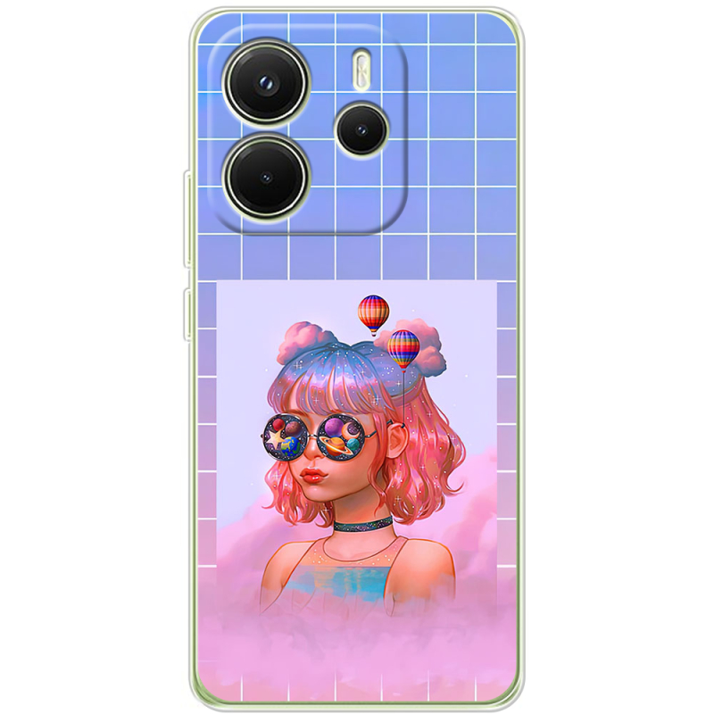 Чохол BoxFace Xiaomi Redmi Note 14 4G Global version Girl in the Clouds