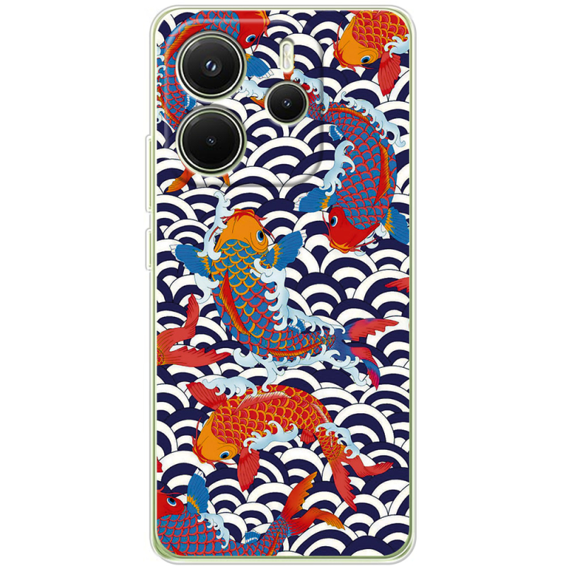 Чохол BoxFace Xiaomi Redmi Note 14 4G Global version Koi Fish