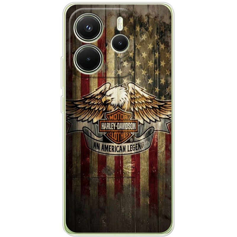Чохол BoxFace Xiaomi Redmi Note 14 4G Global version Harley An American Legend