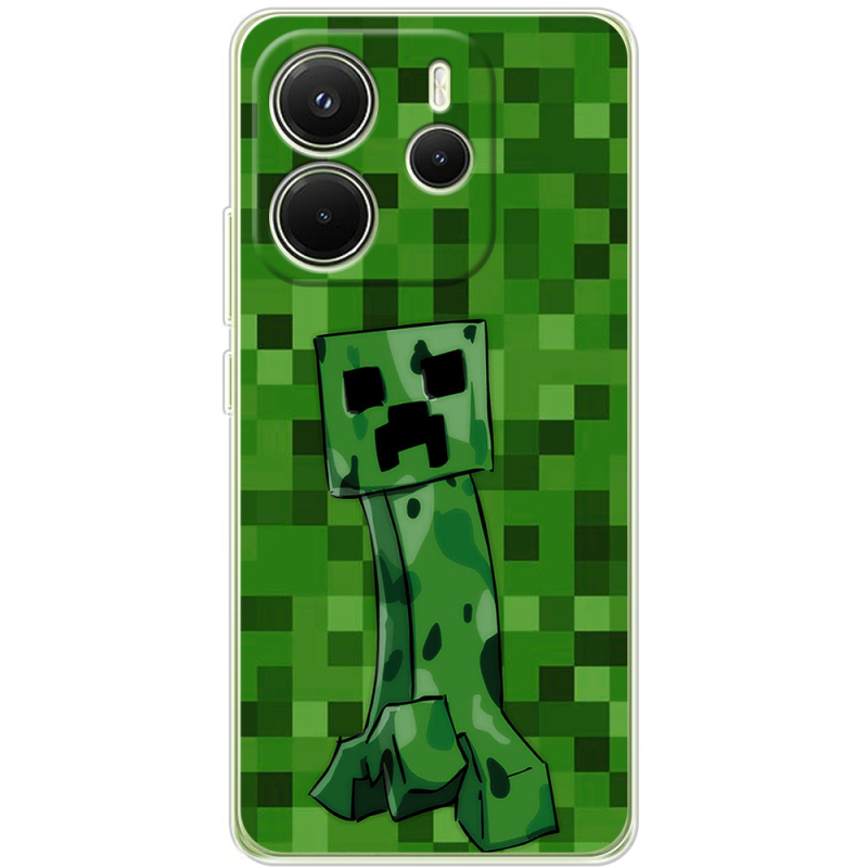 Чохол BoxFace Xiaomi Redmi Note 14 4G Global version Minecraft Creeper