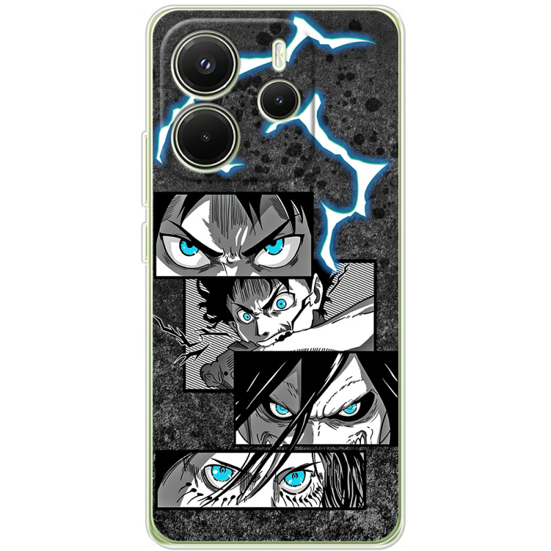 Чохол BoxFace Xiaomi Redmi Note 14 4G Global version Eren Yeager Transformation