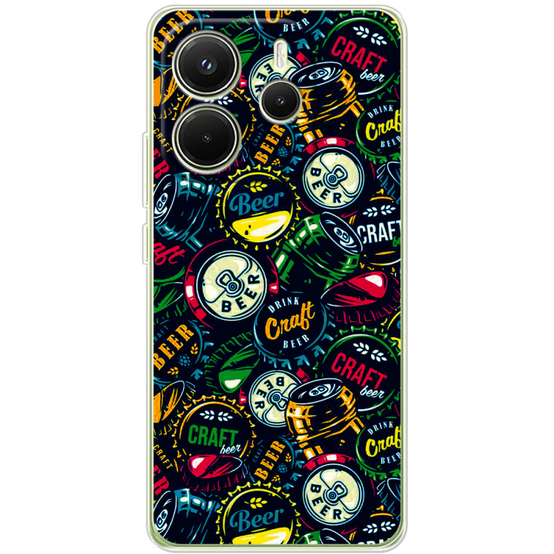 Чохол BoxFace Xiaomi Redmi Note 14 4G Global version Bottle Caps