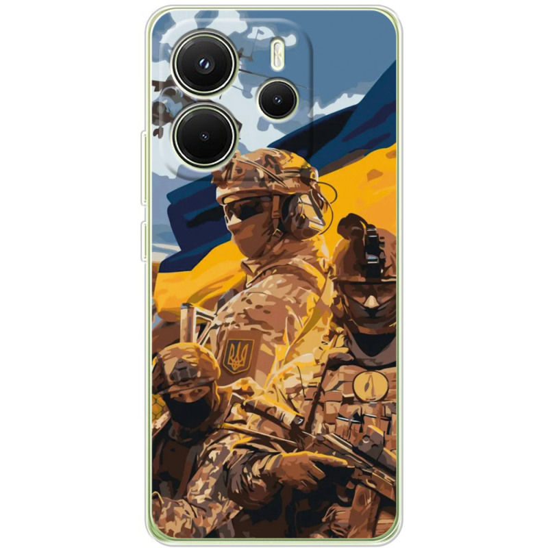 Чохол BoxFace Xiaomi Redmi Note 14 4G Global version Воїни ЗСУ