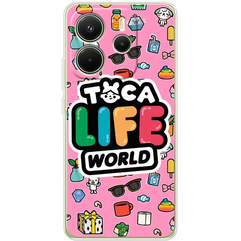 Чохол BoxFace Xiaomi Redmi Note 14 4G Global version Toca Boca Life World