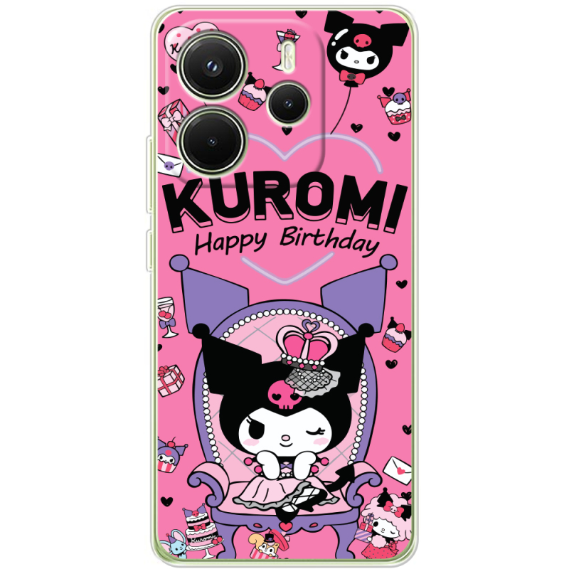 Чохол BoxFace Xiaomi Redmi Note 14 4G Global version День народження Kuromi