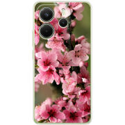 Чохол BoxFace Xiaomi Redmi Note 14 4G Global version Вишневые Цветы
