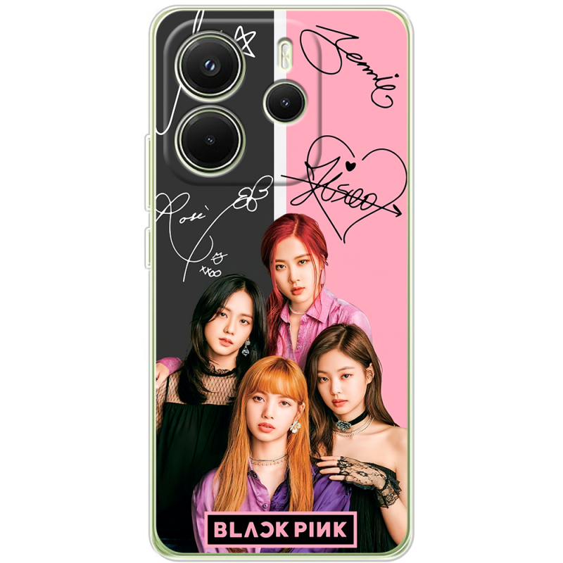 Чохол BoxFace Xiaomi Redmi Note 14 4G Global version Blackpink Kpop