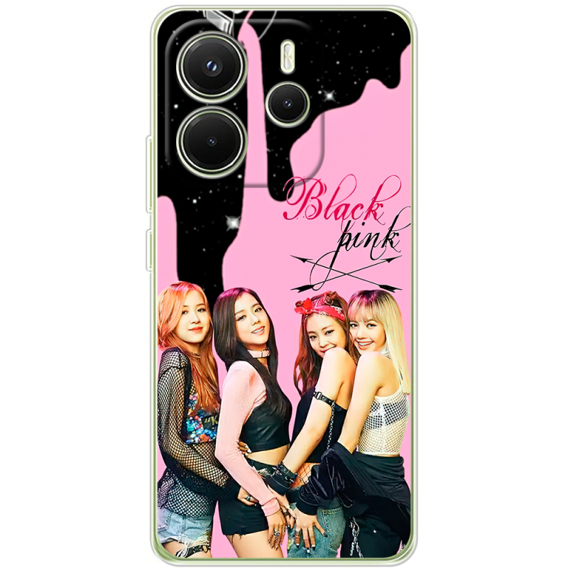 Чохол BoxFace Xiaomi Redmi Note 14 4G Global version Blackpink Star