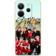 Чохол BoxFace Xiaomi Redmi Note 14 4G Global version Stray Kids Boy Band