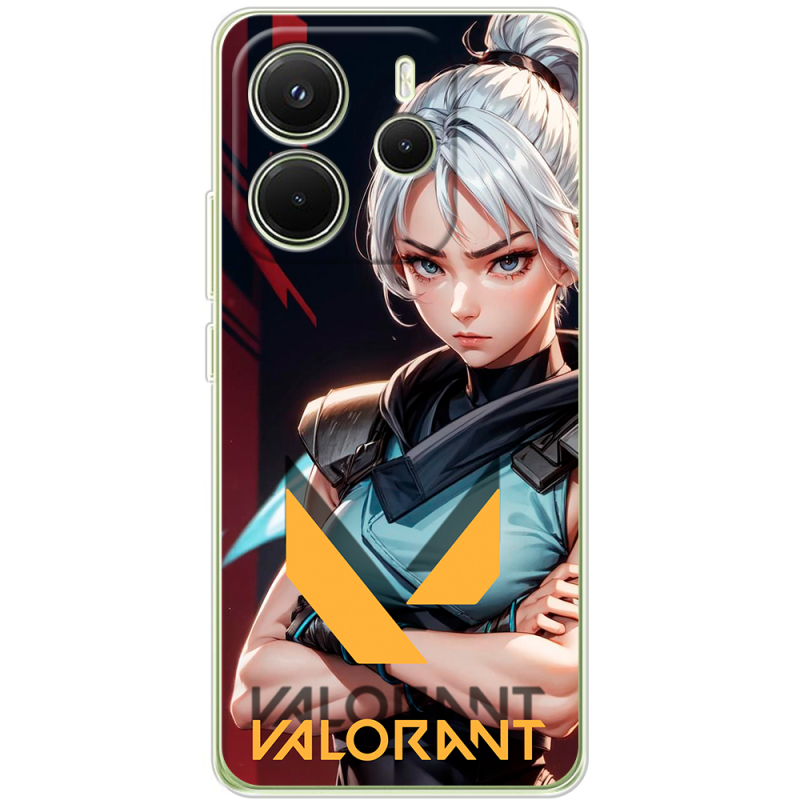 Чохол BoxFace Xiaomi Redmi Note 14 4G Global version Valorant Джет