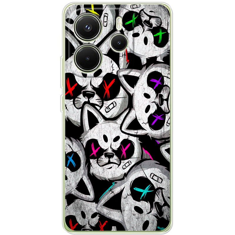 Чохол BoxFace Xiaomi Redmi Note 14 4G Global version Monster meow