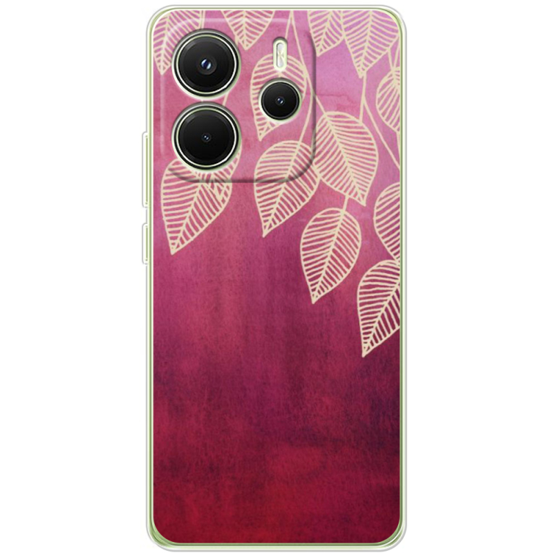 Чохол BoxFace Xiaomi Redmi Note 14 4G Global version Gold Leaves