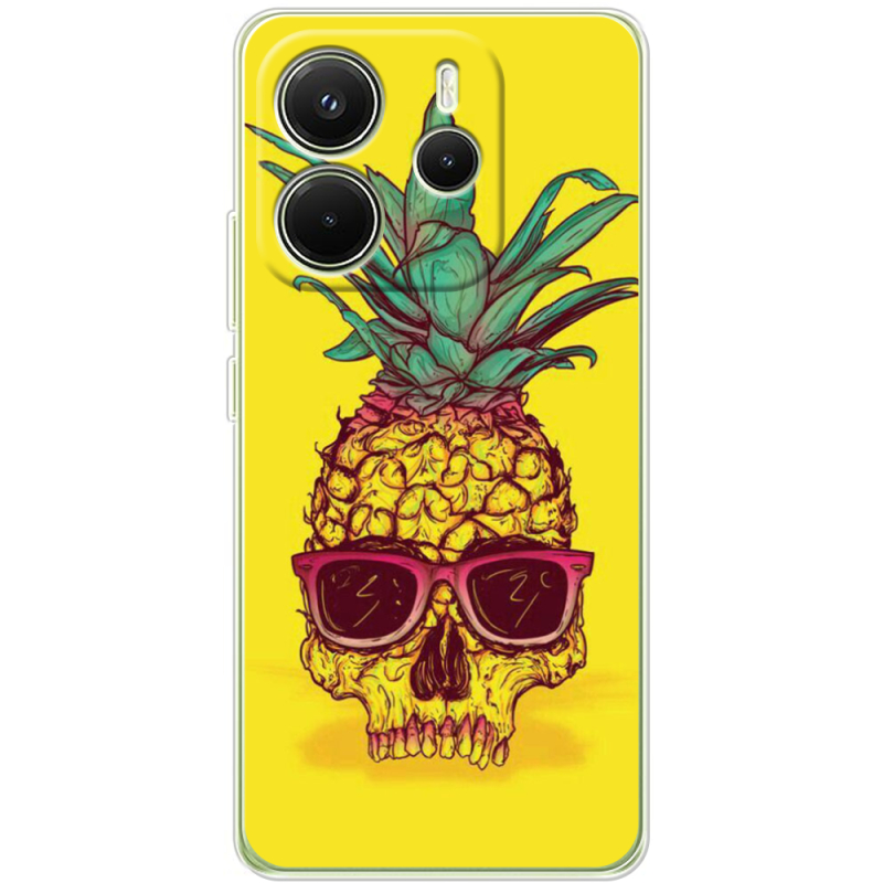 Чохол BoxFace Xiaomi Redmi Note 14 4G Global version Pineapple Skull